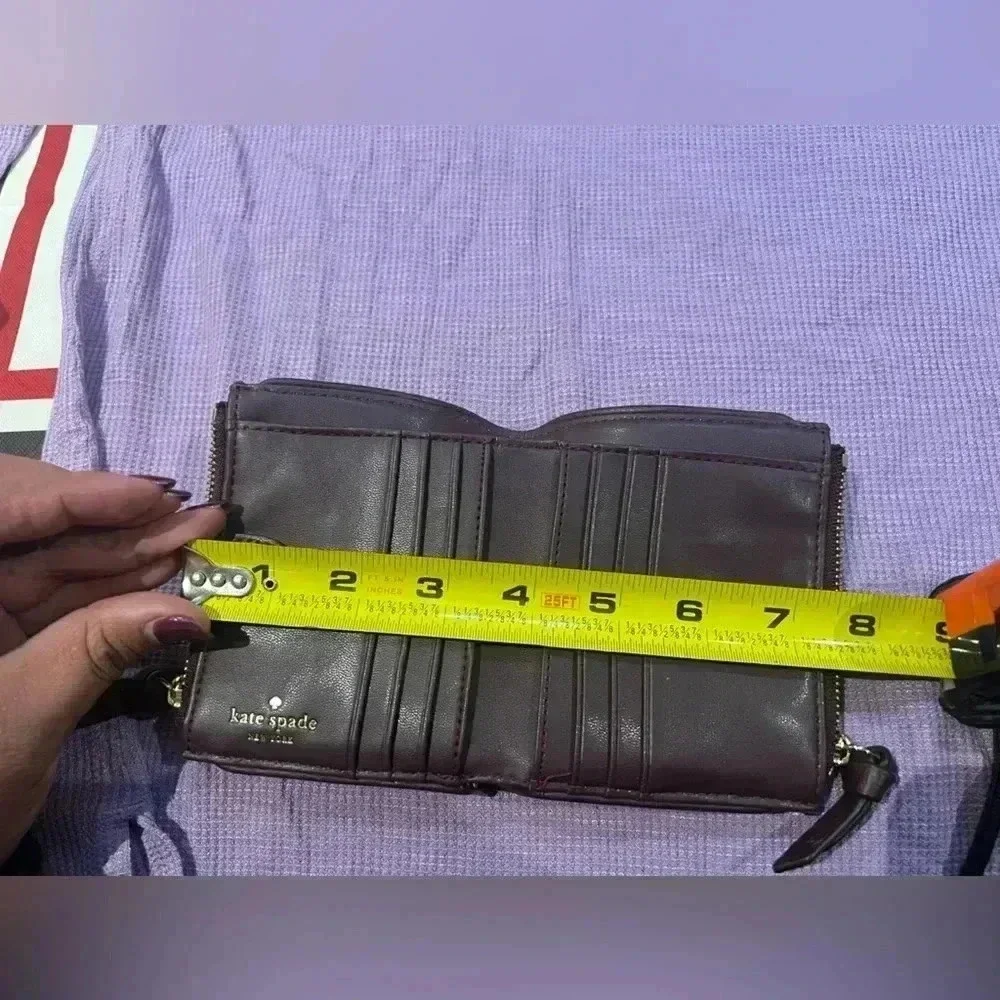 Kate spade Maroon wallet